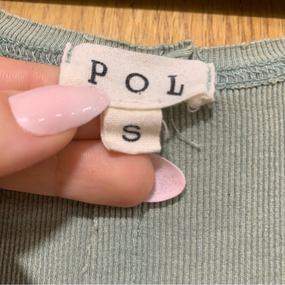 POL Green Tank - Size Small - Picture 3 of 4